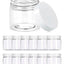 Pack De 12 Frascos De Plástico Con Tapa Rosca Blanca 170ml