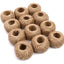 Pack De 12 Ovillos De Yute Natural 3mm 100gr/ovillo
