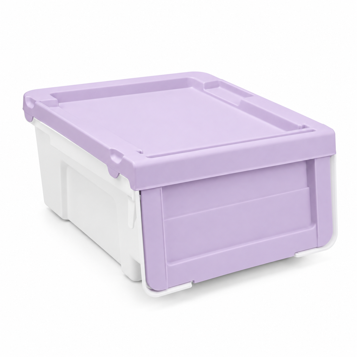 Caja Organizadora Apilable Con Tapa Frontal Abatible 0539