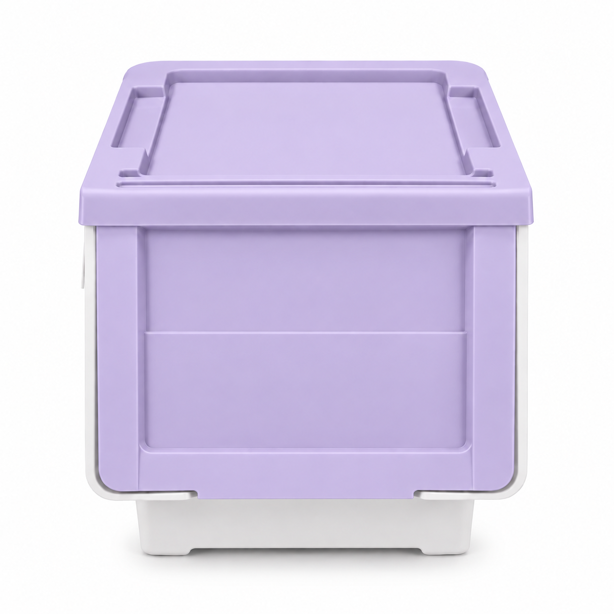 Caja Organizadora Apilable Con Tapa Frontal Abatible 0541