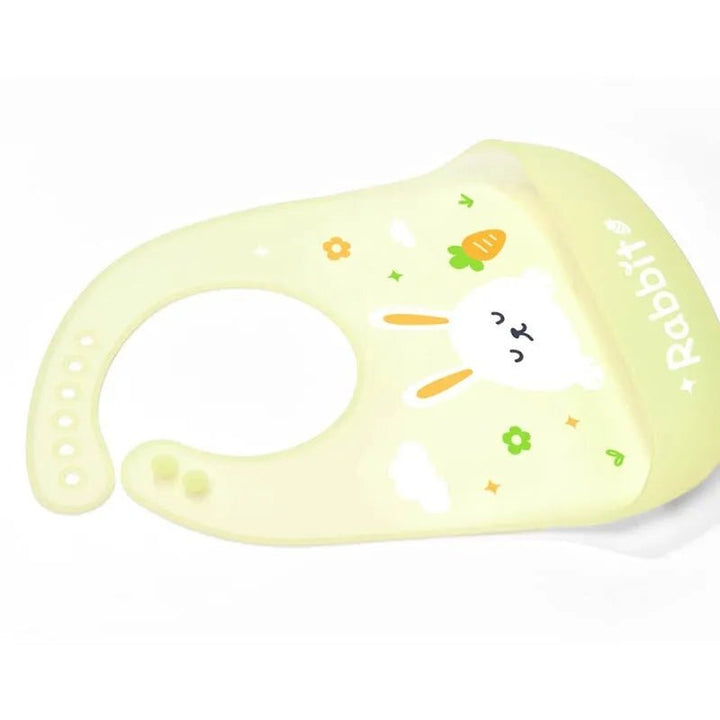Babero De Silicona Ajustable Con Recoletor De Comida - Baúl de Ayün