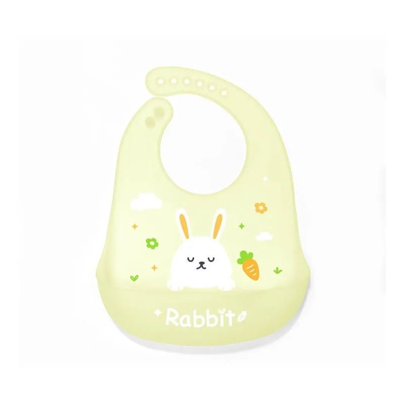 Babero De Silicona Ajustable Con Recoletor De Comida - Baúl de Ayün