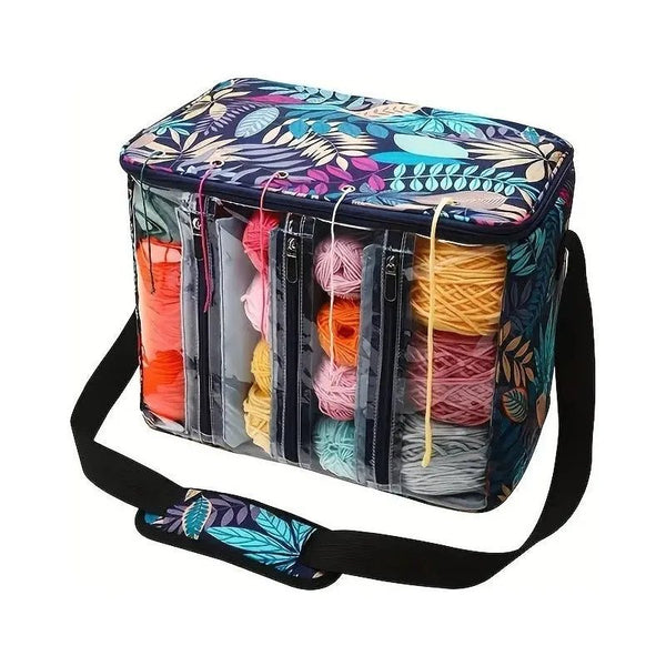 Bolso Para Transportar Lanas Tejidos Y Accesorios Grande – Baúl