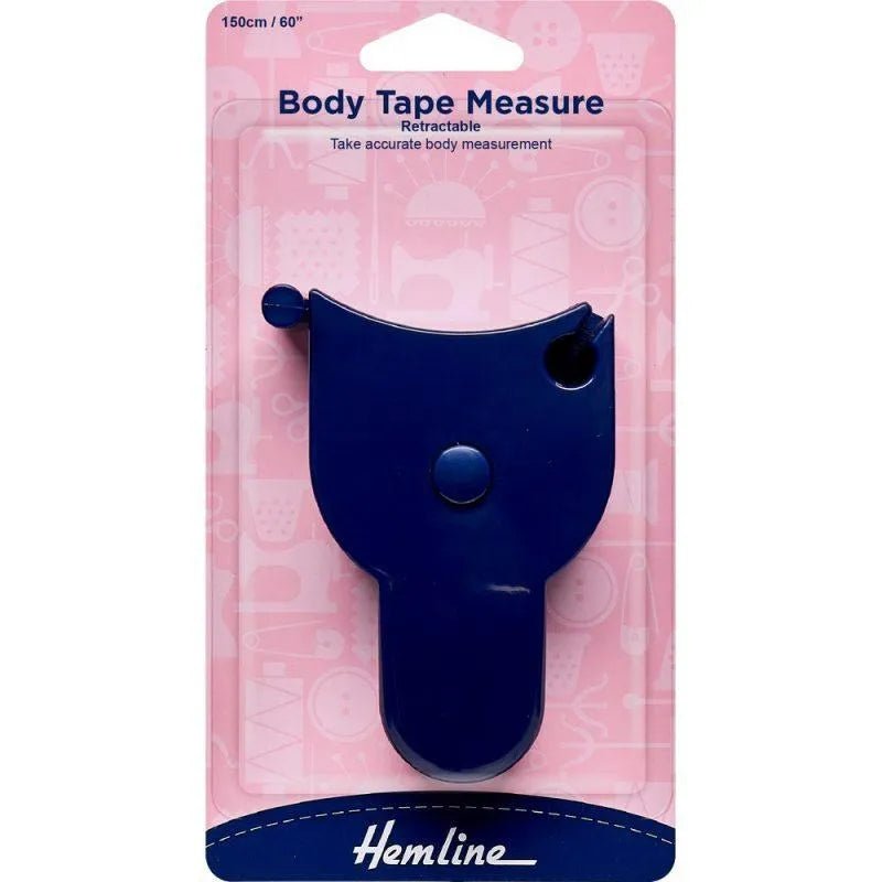 Cinta Métrica Enganchable Medición Corporal Azul Hemline - Baúl de Ayün