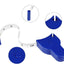 Cinta Métrica Enganchable Medición Corporal Azul Hemline - Baúl de Ayün