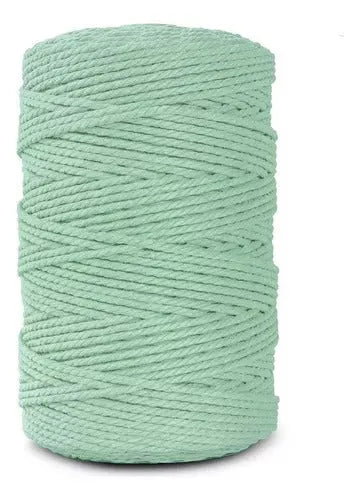 Cordón Algodón Torcido 3mm 200 Metros Para Macrame - Baúl de Ayün