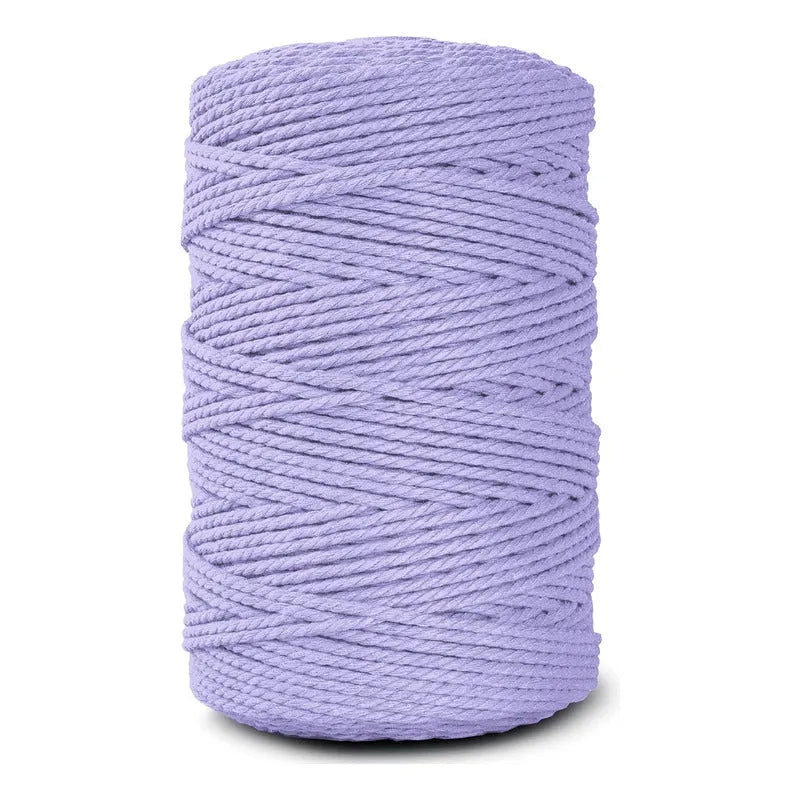 Cordón Algodón Torcido 3mm 200 Metros Para Macrame - Baúl de Ayün