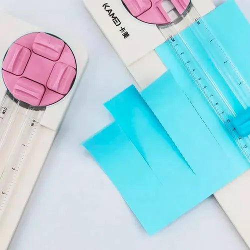 Cortador Guillotina Trimmer Papel 4 En 1 Prepicadora Kamei - Baúl de Ayün