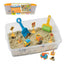 Caja sensorial zona de construcción para niños 
