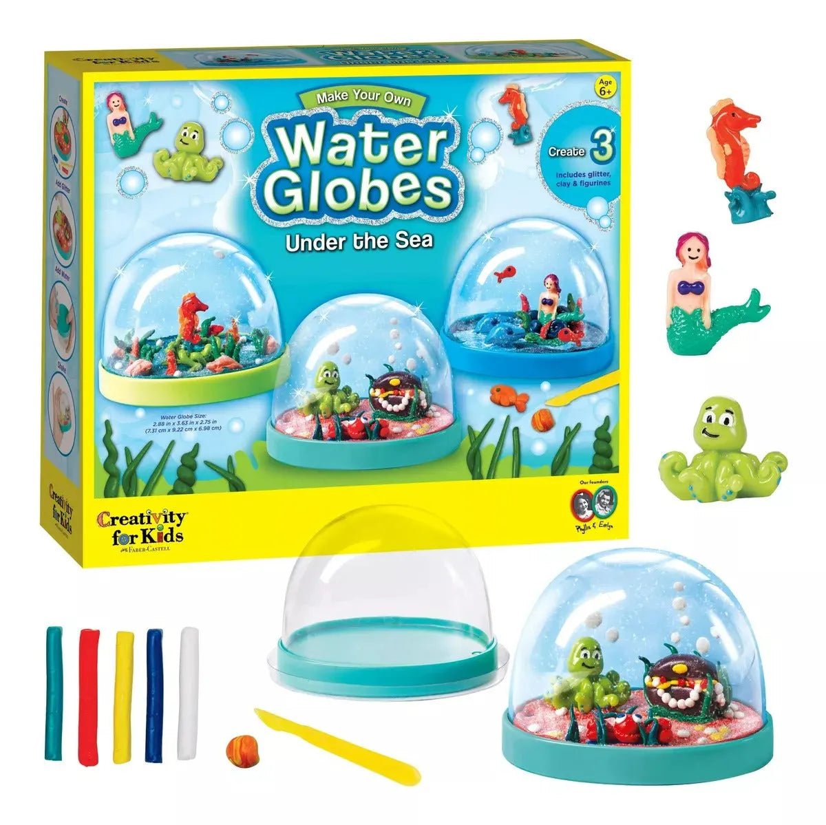 Creativity For Kids: Globos De Nieve - Bajo El Mar - Baúl de Ayün