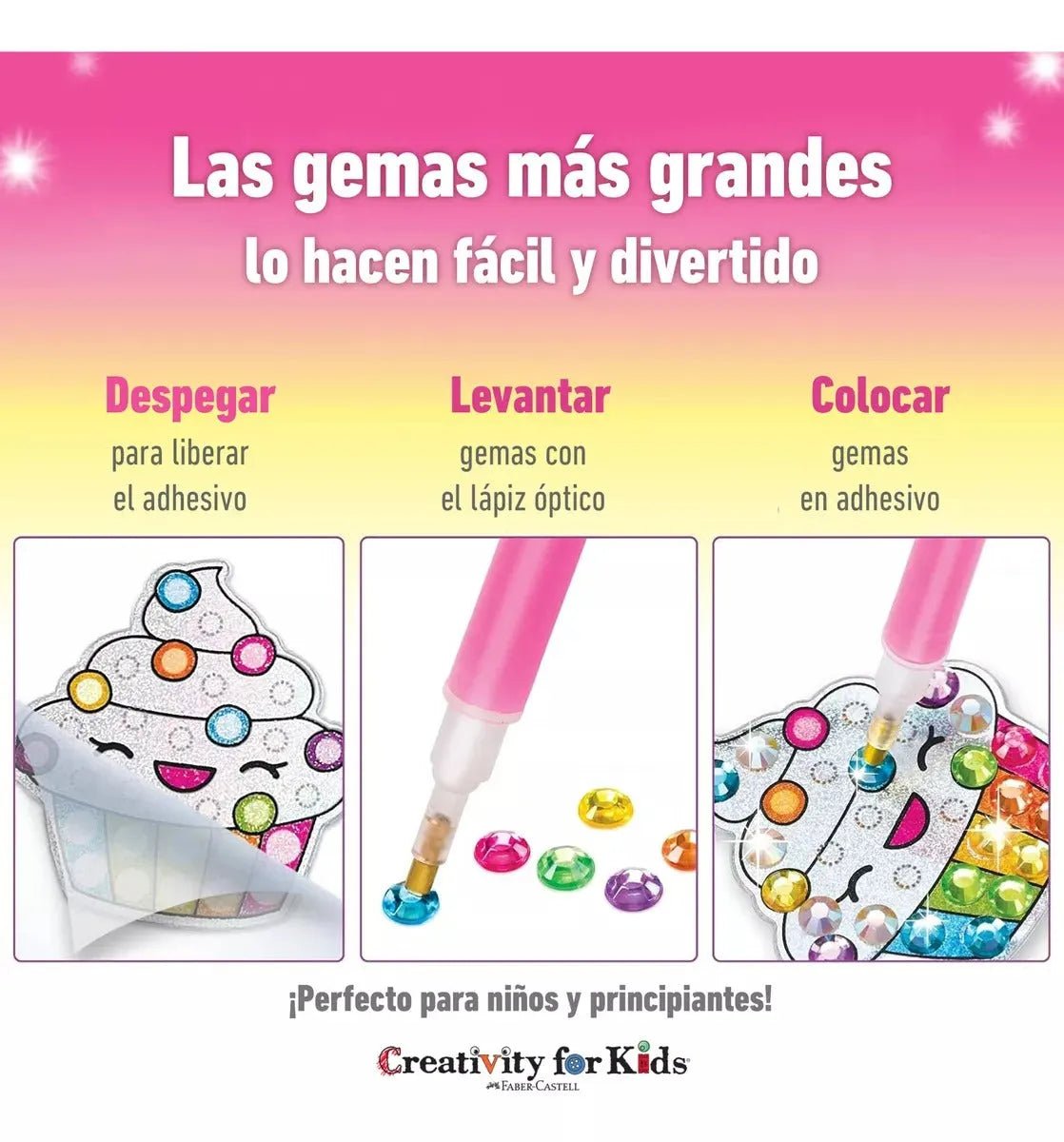 Creativity For Kids: Pintura Con Diamantes - Dulces - Baúl de Ayün