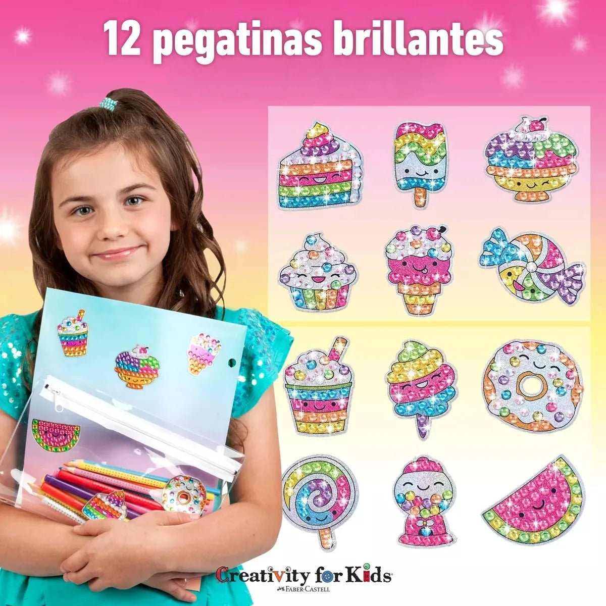 Creativity For Kids: Pintura Con Diamantes - Dulces - Baúl de Ayün
