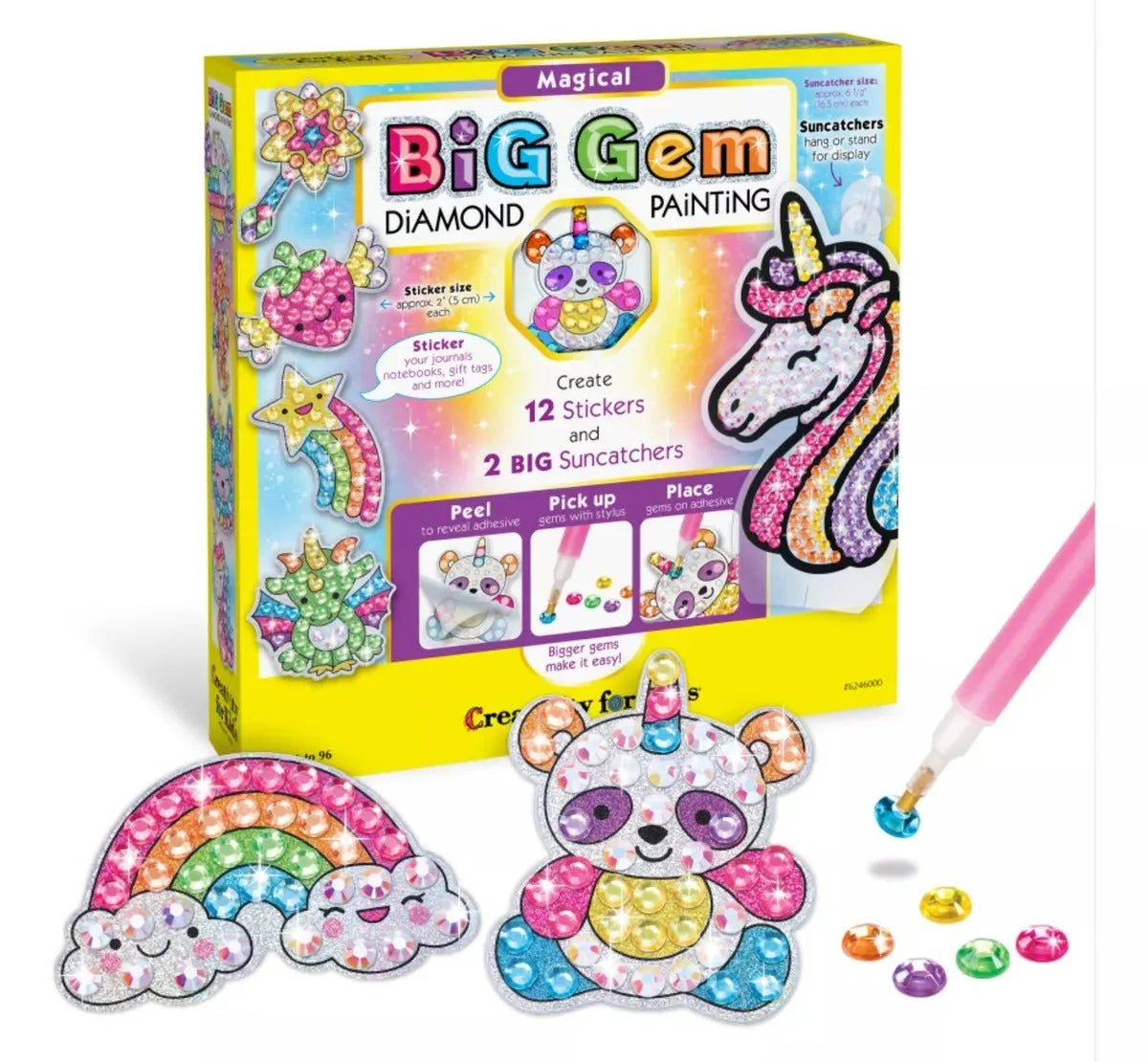 Creativity For Kids: Pintura Con Diamantes - Magia - Baúl de Ayün