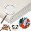 Pack 2 Tela De Monje Fina 1x1 Mts Base Tufting Punch Needle