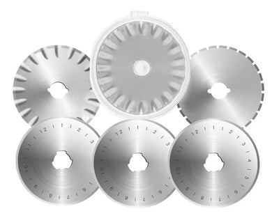 Set 6 Repuestos De Cortador Rotatorio 45mm Acero Inoxidable