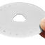 Set 6 Repuestos De Cortador Rotatorio 45mm Acero Inoxidable