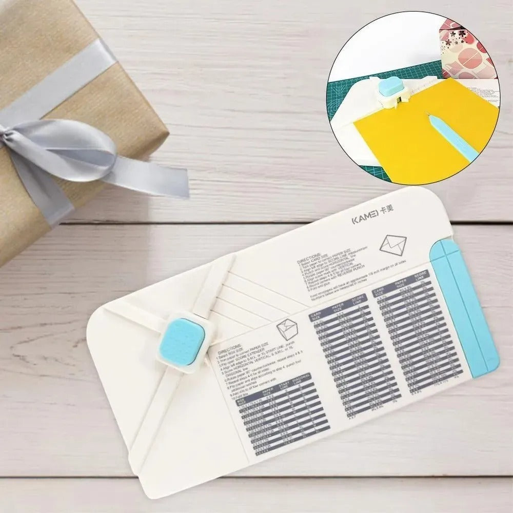 Plegadora De Papel Para Manualidades Cartas Y Cajas Kamei