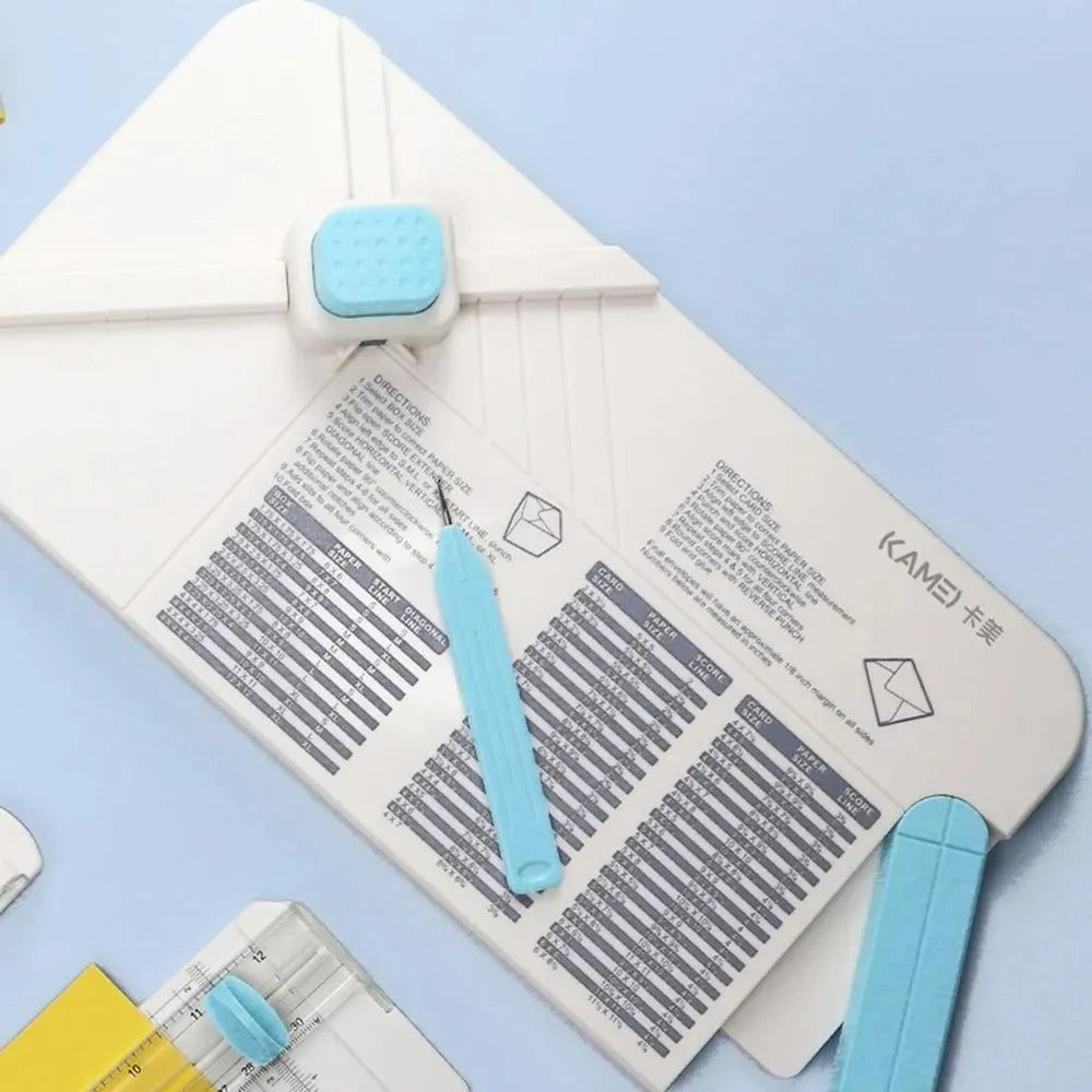 Plegadora De Papel Para Manualidades Cartas Y Cajas Kamei