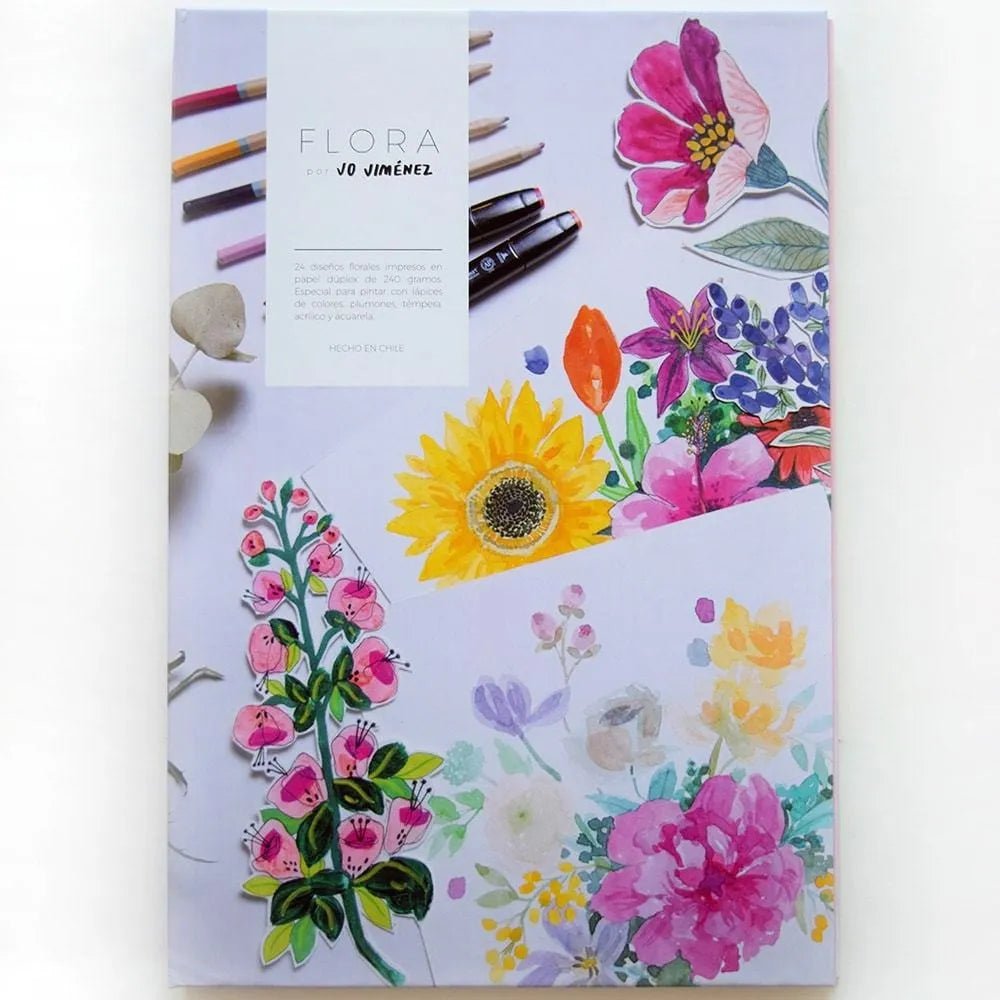 Libro Flora por Jo Jiménez - Baúl de Ayün
