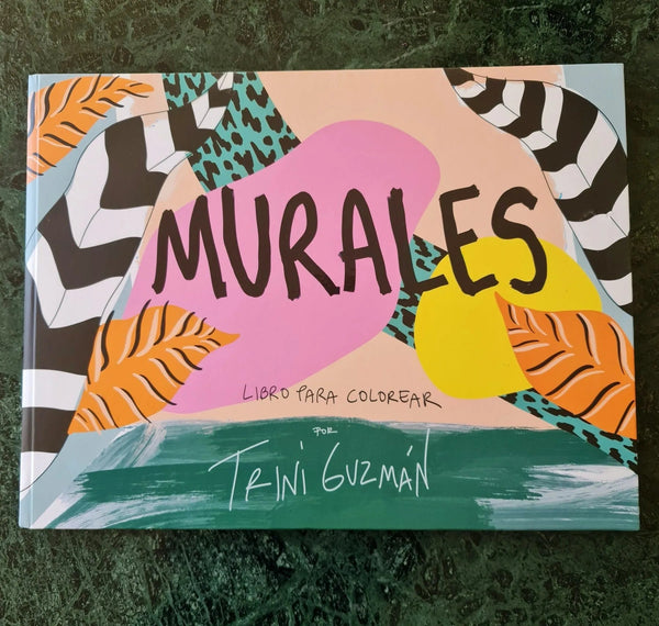 Libro para colorear Murales Por Trini Guzmán - Baúl de Ayün