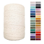 Cordón Algodón Torcido 3mm 200 Metros Para Macrame