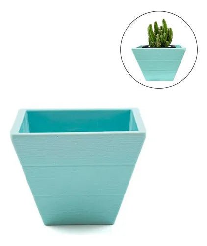 Macetero Decorativo De Plastico Estilo Moderno - Baúl de Ayün