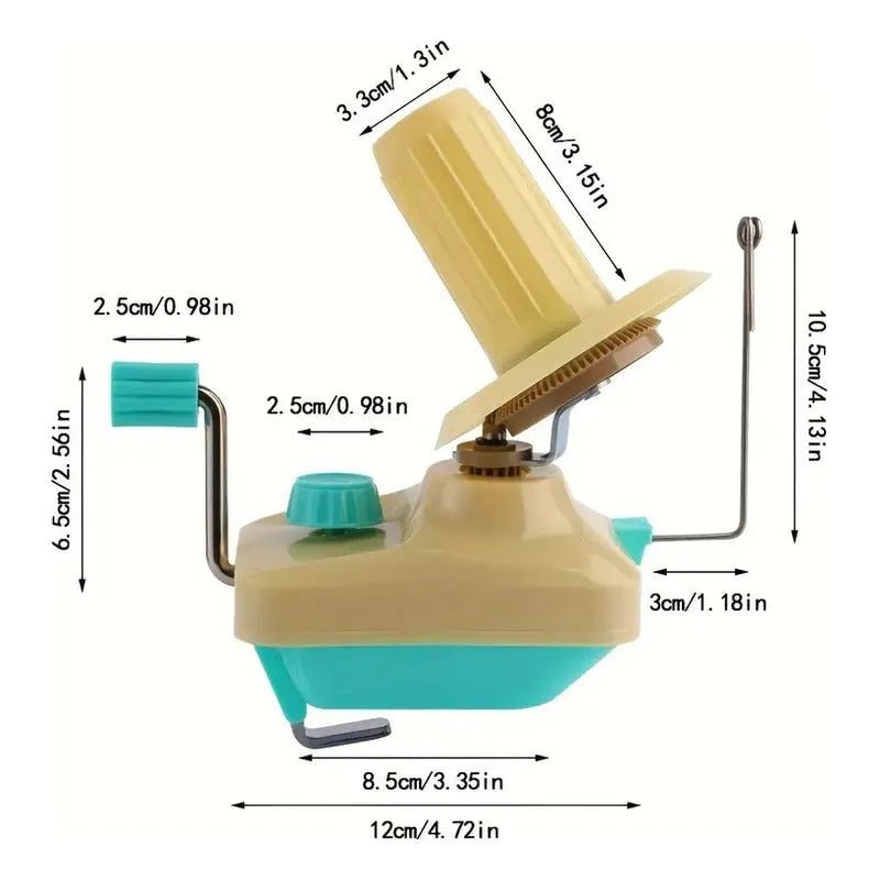 Maquina Ovilladora Manual, Hasta 100gr - Baúl de Ayün