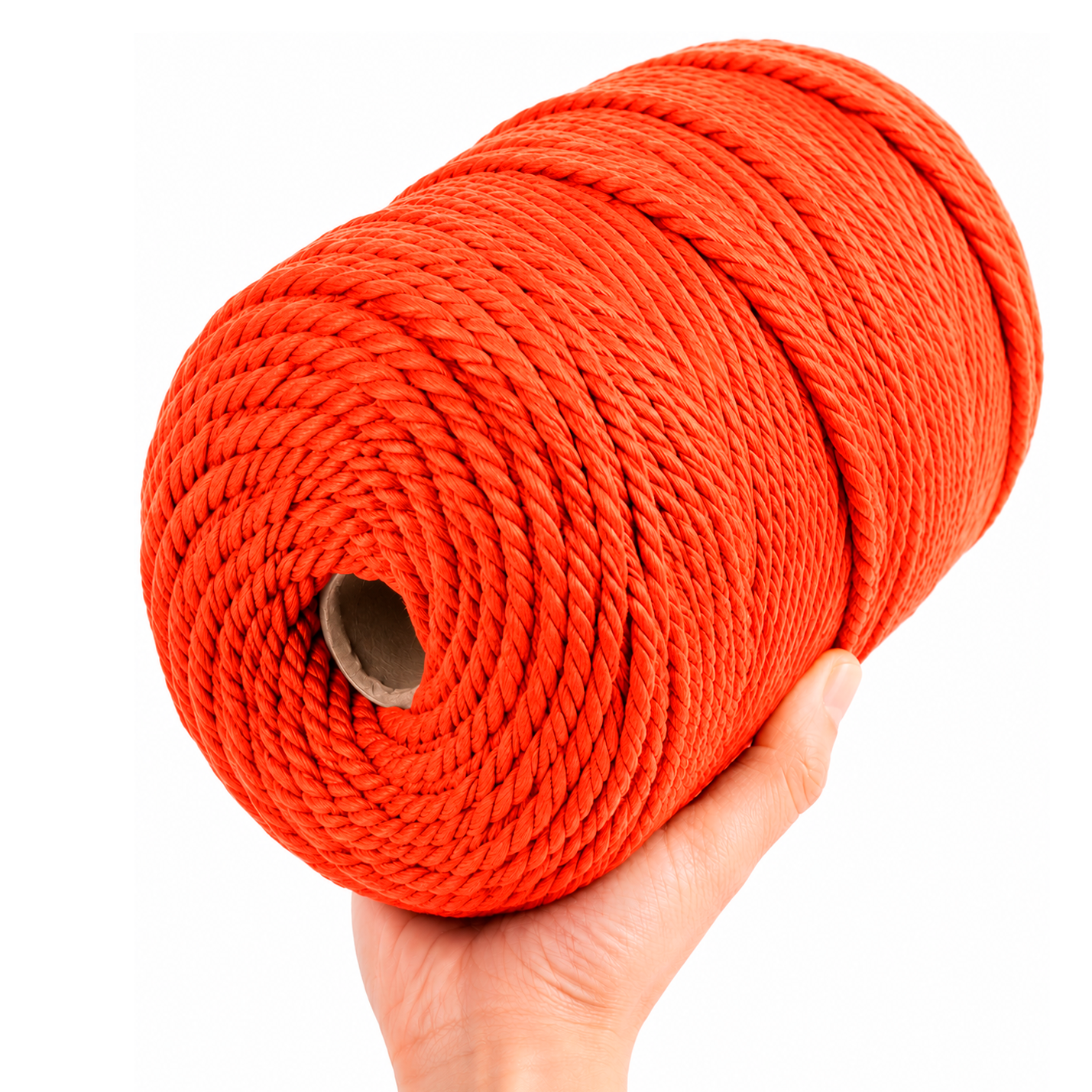 Cordón Algodón Torcido 5mm 200 Metros Para Macramé