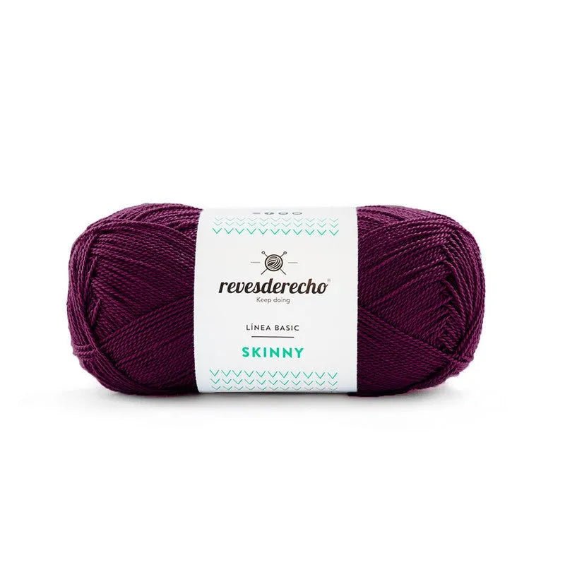 Ovillo Lana Skinny 100% Acrílico Premium Revesderecho - Baúl de Ayün