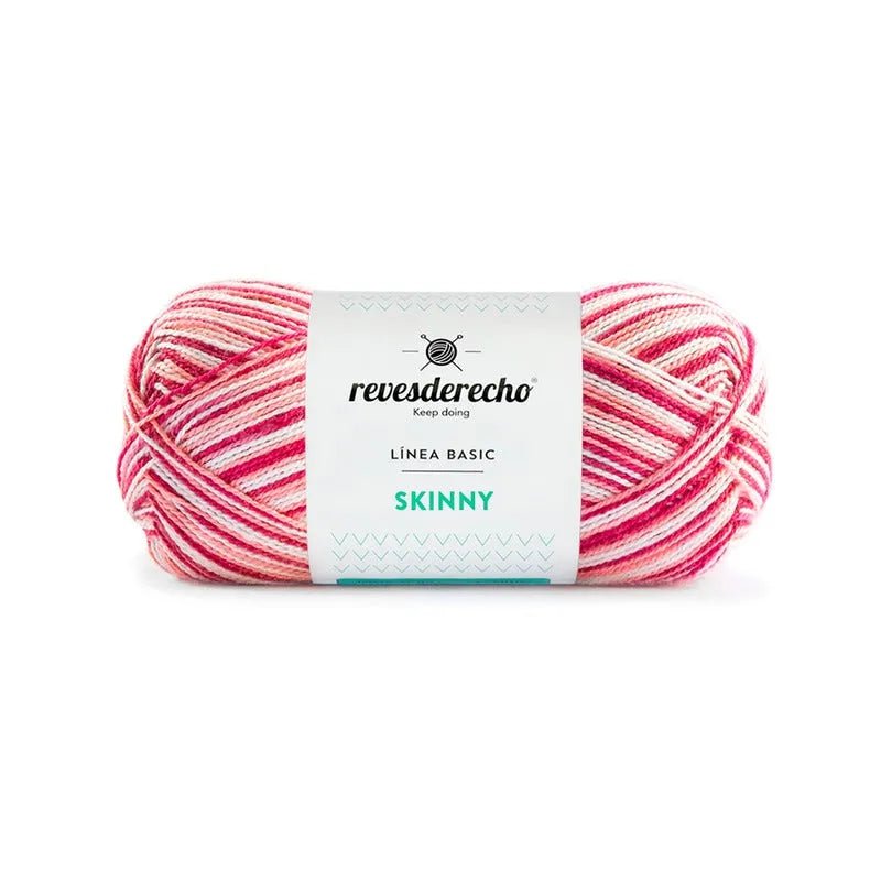 Ovillo Lana Skinny Mix 100% Acrílico Premium Revesderecho - Baúl de Ayün