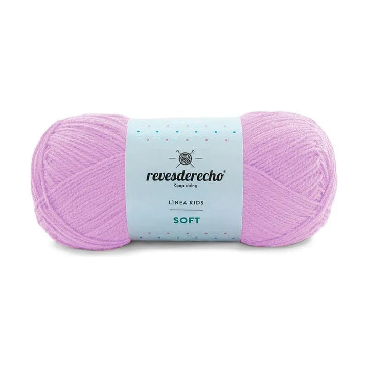 Ovillo Lana Soft Acrilico 100% Premium Revesderecho - Baúl de Ayün