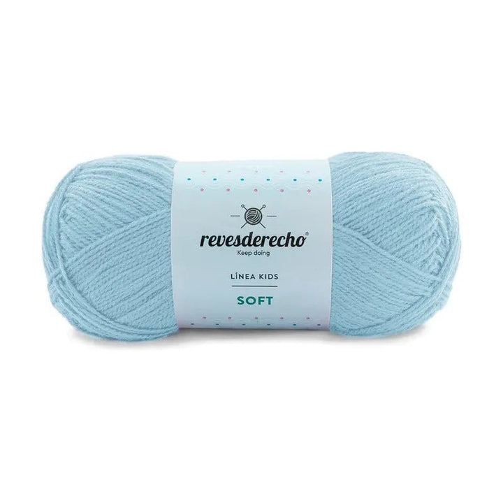 Ovillo Lana Soft Acrilico 100% Premium Revesderecho - Baúl de Ayün