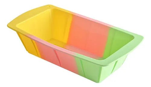 Pack 2 Moldes De Silicona Tricolor Para Queque - Baúl de Ayün