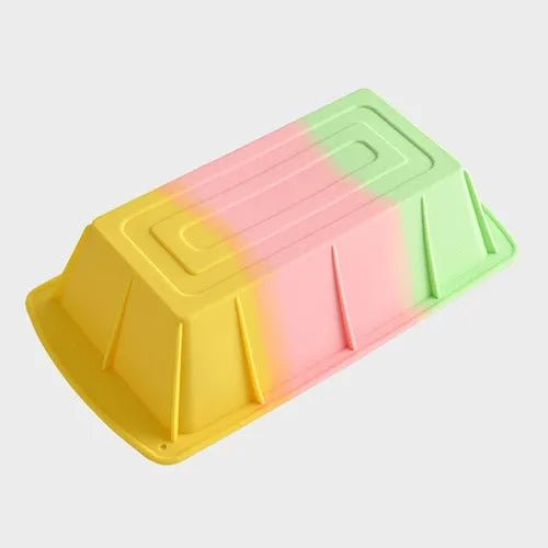 Pack 2 Moldes De Silicona Tricolor Para Queque - Baúl de Ayün