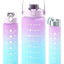 Pack 3 Botellas De Agua Deportiva Botella Motivacional - Baúl de Ayün