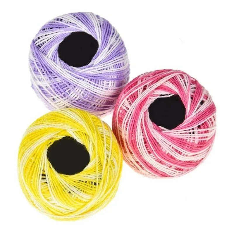 Pack De 16 Hilos Perle Matizado Para Bordado En Caja - Baúl de Ayün