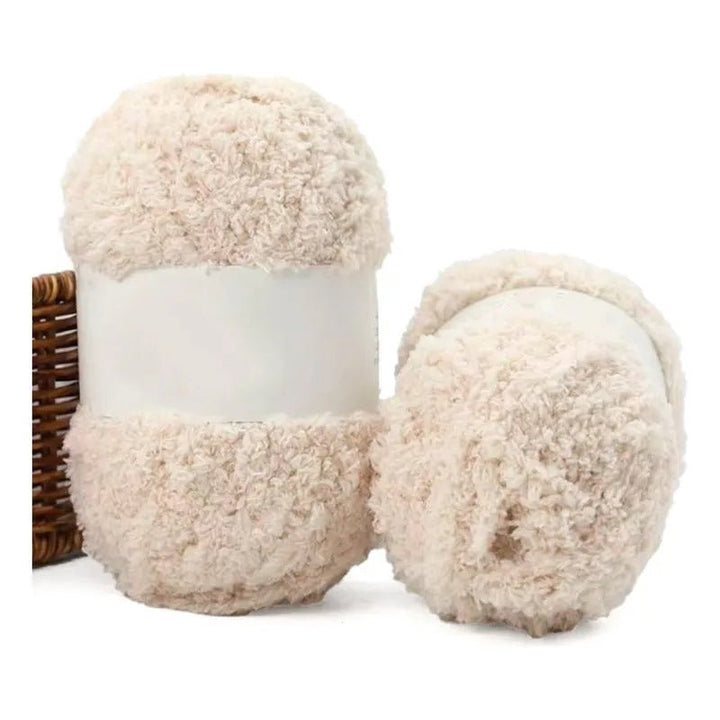 Pack De 5 Ovillos De Lana Peluche Suave - Baúl de Ayün