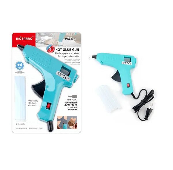 Pistola de Silicona 60W Verde agua - Baúl de Ayün