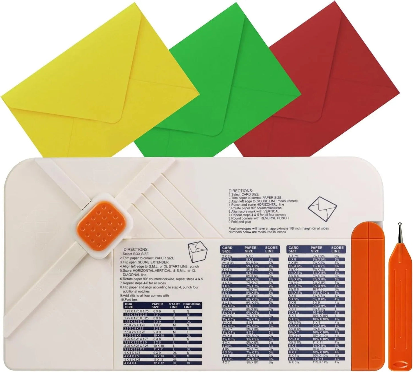 Plegadora De Papel Para Manualidades Cartas Y Cajas Kamei - Baúl de Ayün