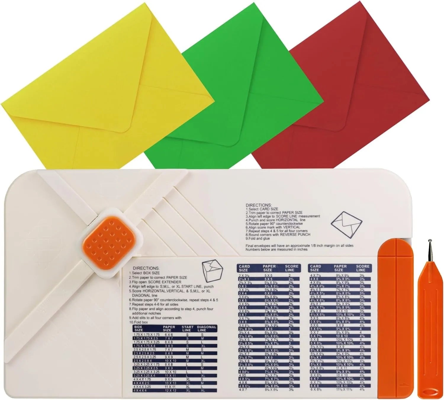 Plegadora De Papel Para Manualidades Cartas Y Cajas Kamei - Baúl de Ayün
