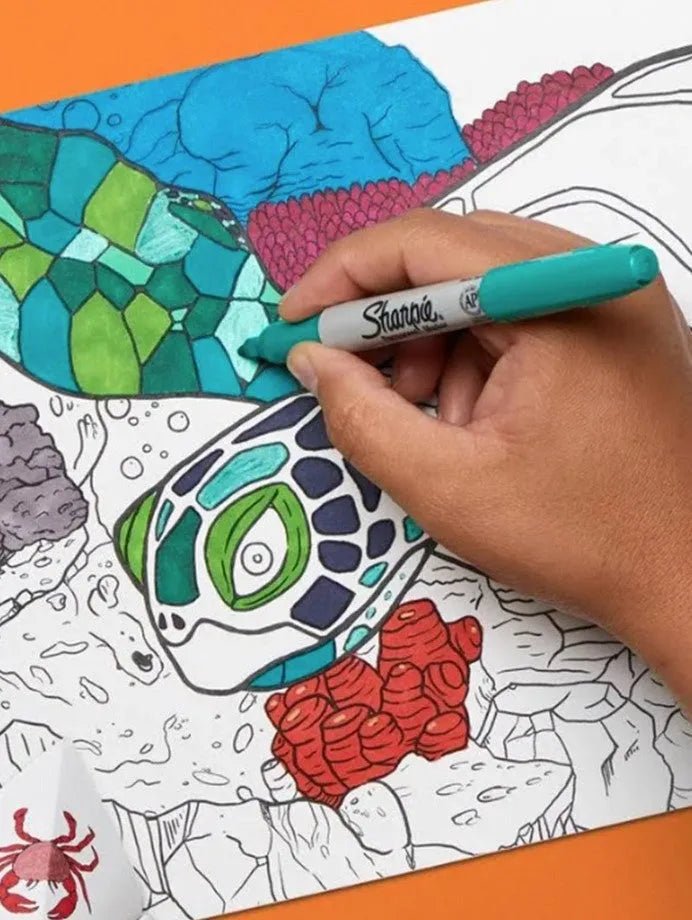 Set 12 Marcadores Sharpie tropical punta fina - Baúl de Ayün