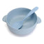 Set 2 Platos Bowl + Cuchara De Fibra De Bambú Para Bebé - Baúl de Ayün