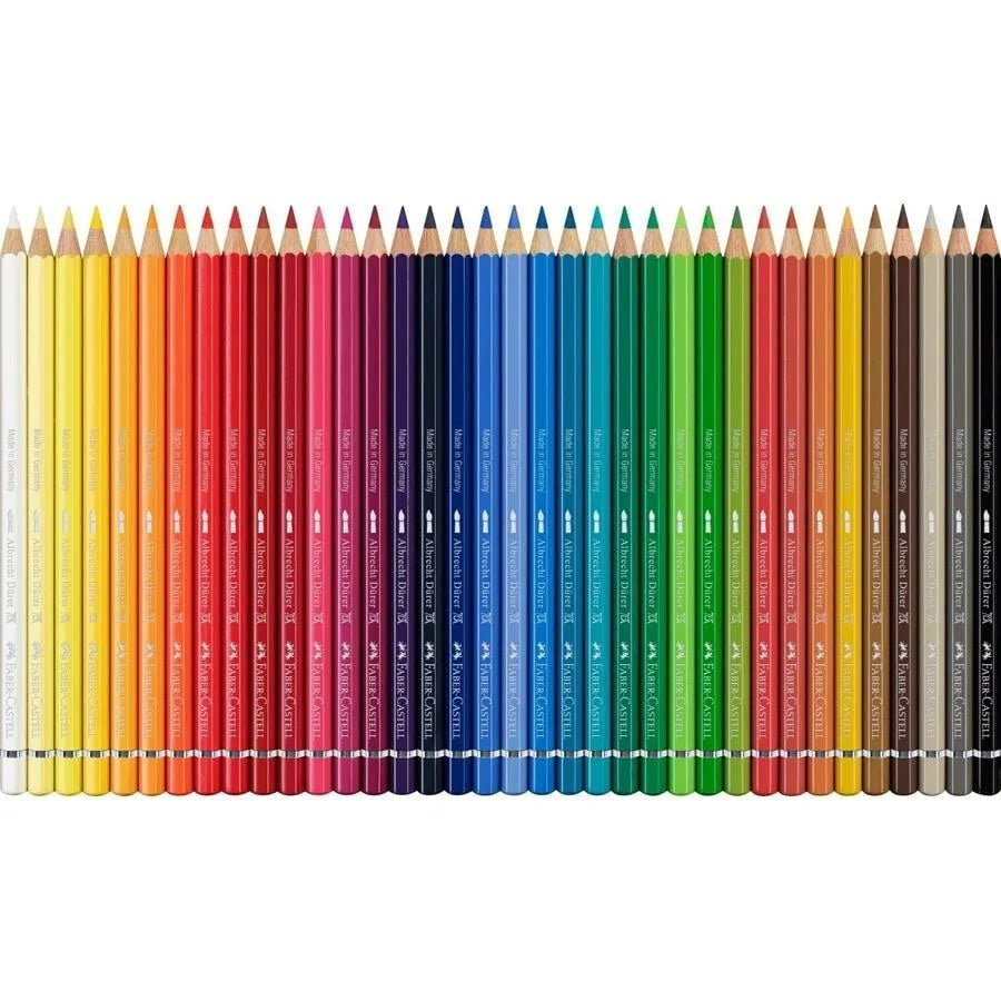Set 36 lápices acuarelables Albrecht Dürer + Estuche de metal Faber Castell - Baúl de Ayün
