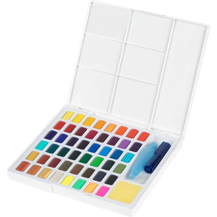 Set 48 Acuarelas con Water Brush Faber Castell - Baúl de Ayün