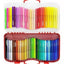 Set 60 Marcadores Fiesta estuche rígido Faber castell - Baúl de Ayün