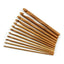 Set De 12 Crochet Bambu Madera (3mm A 10mm) - Baúl de Ayün