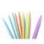 Set De 12 Palillos Circulares De Plastico 80 Cm Largo Total - Baúl de Ayün