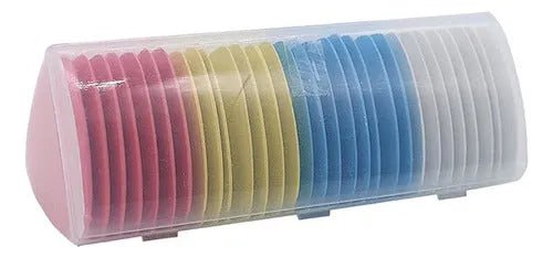 Set De 30 Tizas De Sastre Marca Telas Colores Y Blancas - Baúl de Ayün