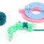 Set De 4 Pomponeras Pompom Maker Pompones Para Gorros - Baúl de Ayün