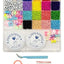 Set De Mostacillas De Colores, Letras Y Accesorios Pulseras - Baúl de Ayün